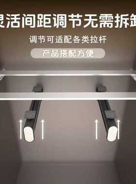 30-55衣柜衣帽间加柜子固板支Y架隔板支撑改造衣柜DI置物架柜层内