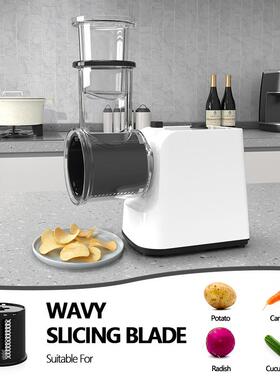 切菜MHE器多能蔬菜切丝房土豆切片切菜机电厨动切功菜多用途切碎