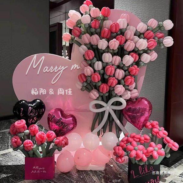 情人节气球花束KT板求婚浪漫告白布置背景墙装饰商场开业拍照道具,节庆用品/礼品,装扮布置套餐,淘宝优惠券,粉丝福利购,淘宝优惠卷