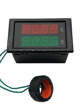 交流电压电流表 数显0-500V100A双显4位数字表头高精度DL85-2042T