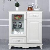 笛浪欧式 饮水机冷热 茶吧机智能茶水柜全自动上水实木家用下置立式