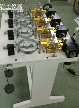 ZJ-4电动四联直剪仪应变控制式无极变速 岩土仪器 土工仪器
