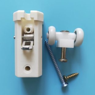 折叠门配件老款推拉门五金配件滑轮吊轮老式玻璃厕所门小折叠门配