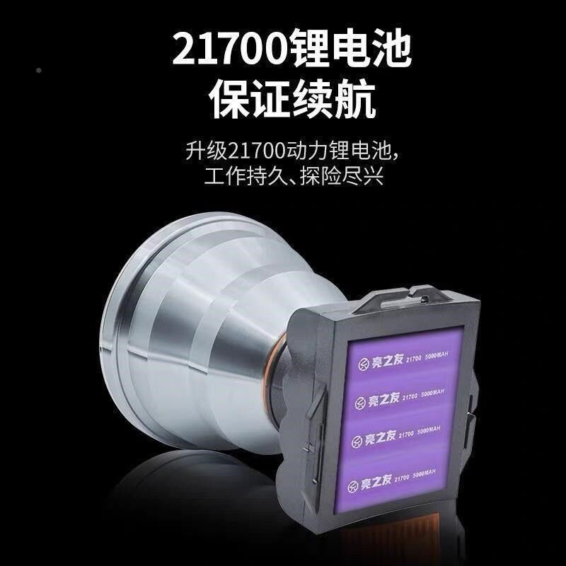 亮之友灯强光新头戴式HPY充超亮远射户外头防水夜电钓矿灯手电筒