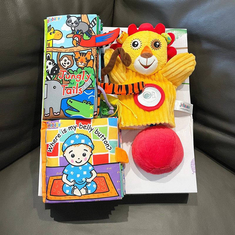 Jollybaby新生儿启蒙礼盒套装0-3岁婴儿益智早教玩具宝宝立体布书,玩具/童车/益智/积木/模型,宝宝布书/撕撕书/忙碌书,淘宝优惠券,粉丝福利购,淘宝优惠卷