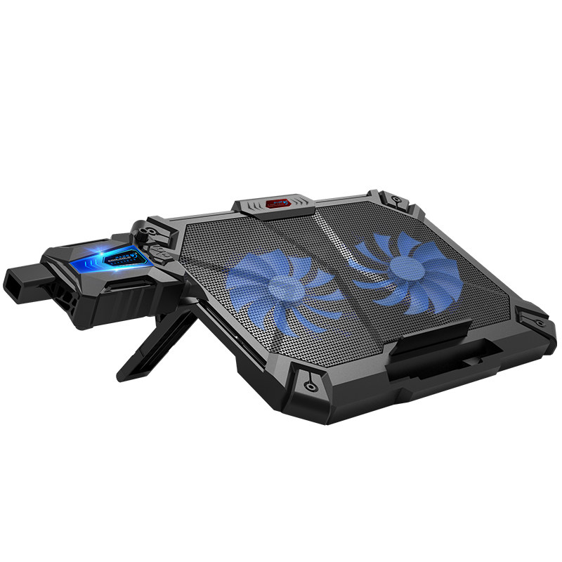 笔记本电脑散热器抽风式侧吸式支架排风扇底座散热板14寸15.6增高