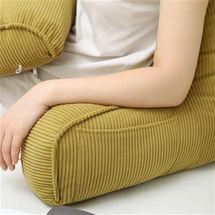 床头靠垫软包护颈护腰靠枕沙发床上孕妈妈产后喂奶看书靠背可拆洗