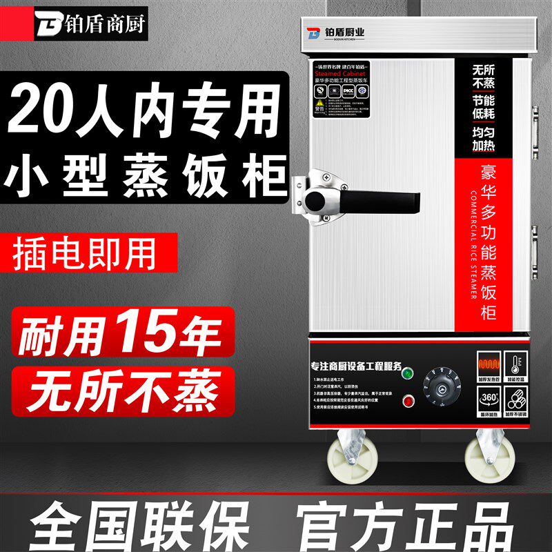 蒸饭柜商用家用小型4盘电蒸箱燃气蒸车机米饭馒头包子全自动蒸柜