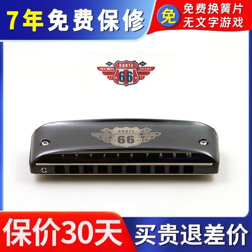 Boogieman十孔布鲁斯蓝调初学10孔口琴PADDY调音66号公路