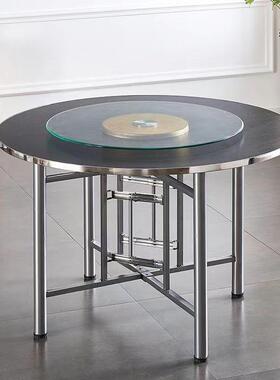 大圆桌折叠饭桌流动席转家盘桌子组UWF合用省空间桌农村宴酒席店