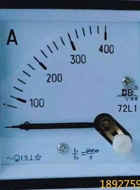 广东德庆电表厂DB德表 交流电流表72L1-400/5A  100A 200A 300A