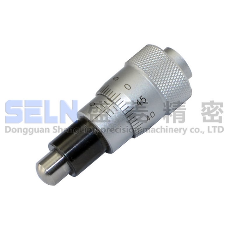 供测微头/微分头0-6.5mm千分尺圆z头MT6.5-1-S型螺旋测量旋钮MCLN