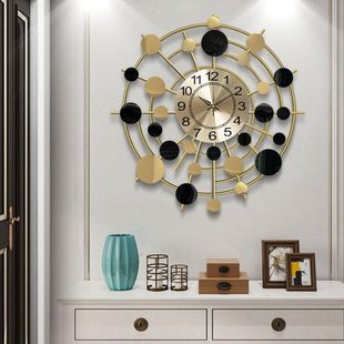 轻奢钟表挂钟时尚创意北欧客厅家居装饰艺术时钟简约现挂墙壁钟