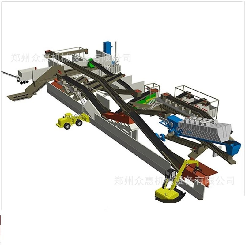 风选装修垃圾分拣筛分选机 生活垃圾风选机 建筑垃圾分拣处理设备
