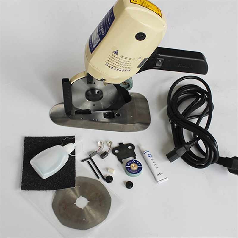 乐江手提式电动圆刀电剪刀切布剪裁割机圆刀机(乐江YJ-100型)