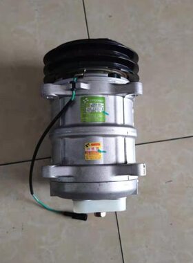 解放龙VH空调压缩机冷气泵制冷泵锡柴6DL空调压缩机冷气泵2