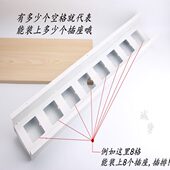 办公桌线 86面板插座 办公桌低插座槽 桌面过线盒U型线槽走线槽