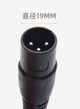 电动车充电器2车v36v48锂四轮代步4v电池铅酸电瓶充电器卡农头