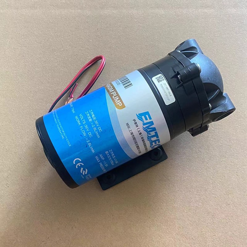 德天泵8818/8816400G纯水机售水机36V1.5A伊美特增压泵隔膜泵