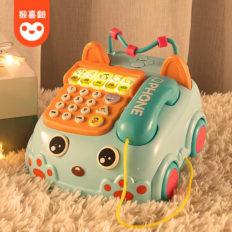 婴儿童玩具音乐电话机幼儿宝宝手机早教益智1一2岁男孩女孩3个月6,玩具/童车/益智/积木/模型,打击乐器,淘宝优惠券,粉丝福利购,淘宝优惠卷