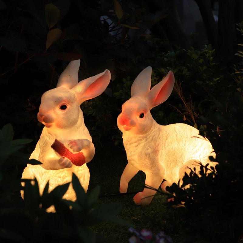 户外景观灯防水庭院灯室外灯园林兔子装饰灯亮化灯别墅公园草坪灯