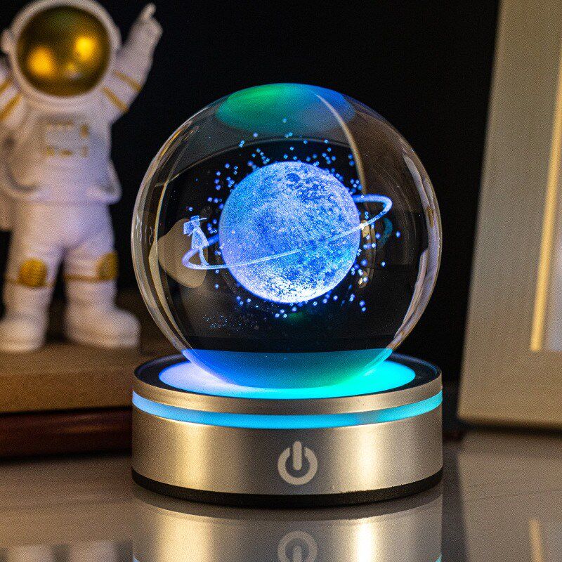 生日礼物发光水晶球星空桌面摆件送男女朋友同学闺蜜学生创意礼物