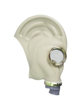 唐人防毒3号4号鬼脸面具长管呼吸器防毒面具专用搭配导气管滤毒罐