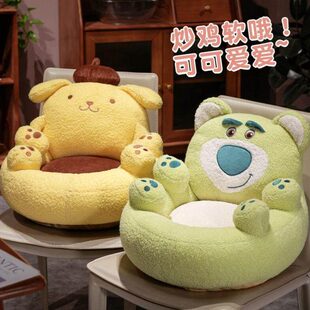 儿童地板沙发靠背一体蒲团椅子榻榻米坐垫家用懒人坐墩卧室厚垫子