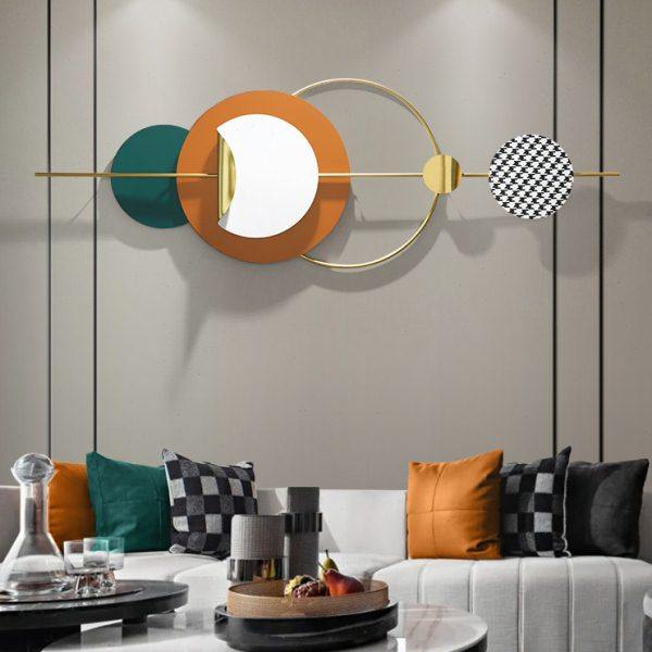 现代轻奢电视背景墙面装饰客厅金属挂件立体铁艺墙饰餐厅墙壁挂饰,家居饰品,壁饰,淘宝优惠券,粉丝福利购,淘宝优惠卷