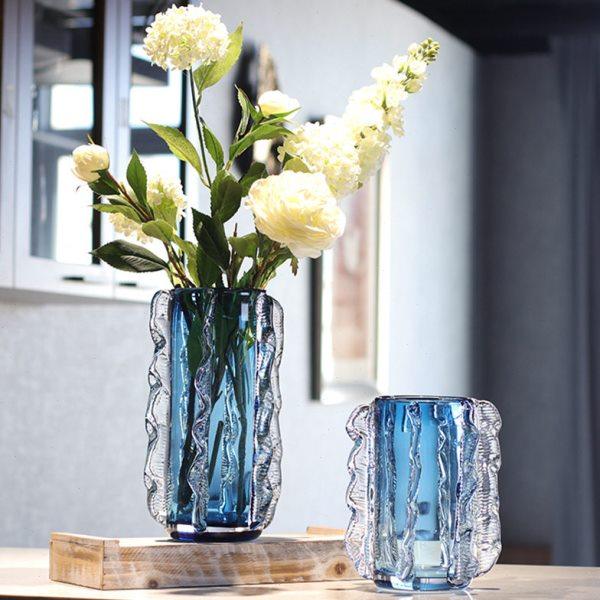 现轻奢客厅茶几卧室玄关桌面水晶玻璃花家居进口个性创意摆件,家居饰品,花瓶,淘宝优惠券,粉丝福利购,淘宝优惠卷