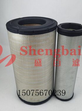 挖掘机P537876  537877空气滤芯