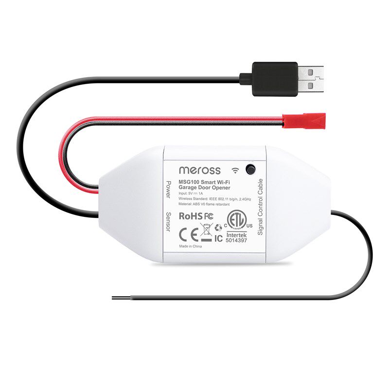 HomeKit 智能车库门卷帘门开关智慧电机通断器Siri声控遥控家用