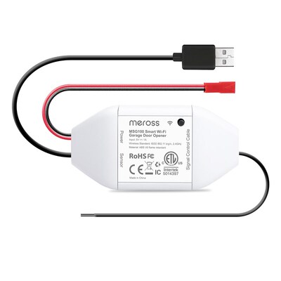 HomeKit 智能车库门卷帘门开关智慧电机通断器Siri声控遥控家用