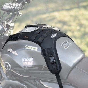 超级骑士摩托车油箱包油箱固定挂载底座全机能molle机车马甲装备