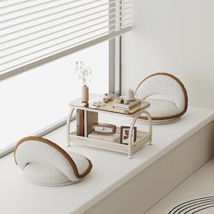 飘窗小桌子奶RVW油风榻榻米小茶几卧室床学习矮桌用炕几感台家上