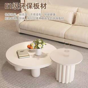 奶ymf-4215风简约圆形民茶宿桌创意小户型油客轻厅家用法式奢高级