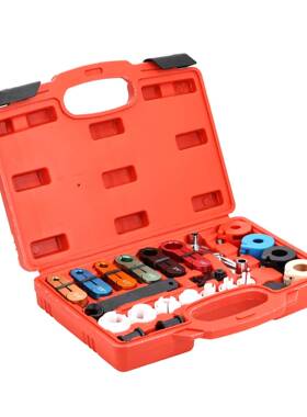 22件套汽车调气管拆卸冷器快空速接头燃933油气管压机缩拆卸工具