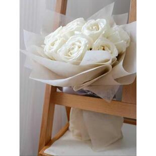 2026节日材brew8277花束内衬普通棉纸i包装玫瑰花束打底棉花店d纸