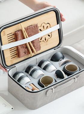 用夫茶具装便携户外旅行功茶具48323整套泡茶壶商套务礼家品赠送