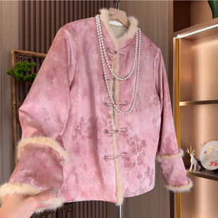 【云华】2025年冬季新款新中式国风外套2025D0951-芙姿FZ-园园