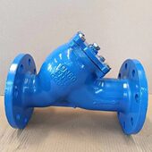 西苑生产德标球墨铸铁Y型过滤器不锈钢滤网源头厂家GL41H 16Q