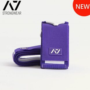 A7斑马护腕紫色力量举卧推大力士举重运动护腕美国进口IPF认证