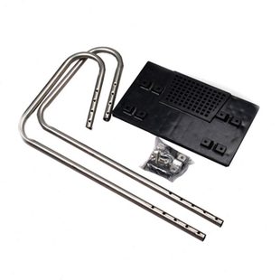 船外机船挂机船马达船用发动机橡皮船冲气船钓鱼船不锈钢短支架