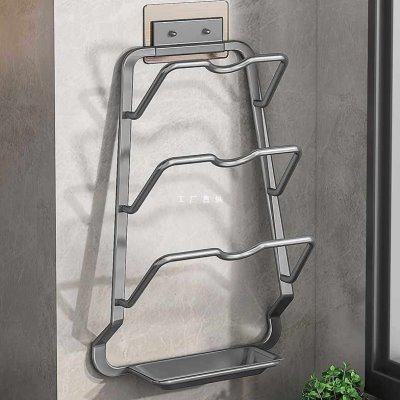 优勤锅盖架子厨房置物架免打孔收纳架菜板多功能壁挂式砧板放置架,厨房/烹饪用具,锅盖架/锅盖收纳垫,淘宝优惠券,粉丝福利购,淘宝优惠卷