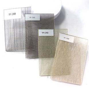 夹玻璃卫浴20100隔双层夹艺丝夹胶玻璃装饰术玻璃隔断推断拉门玻