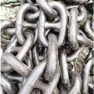 船锚链用ZOO锌镀锚链不锈钢船用舱盖链港码头有档无档电焊口锚链