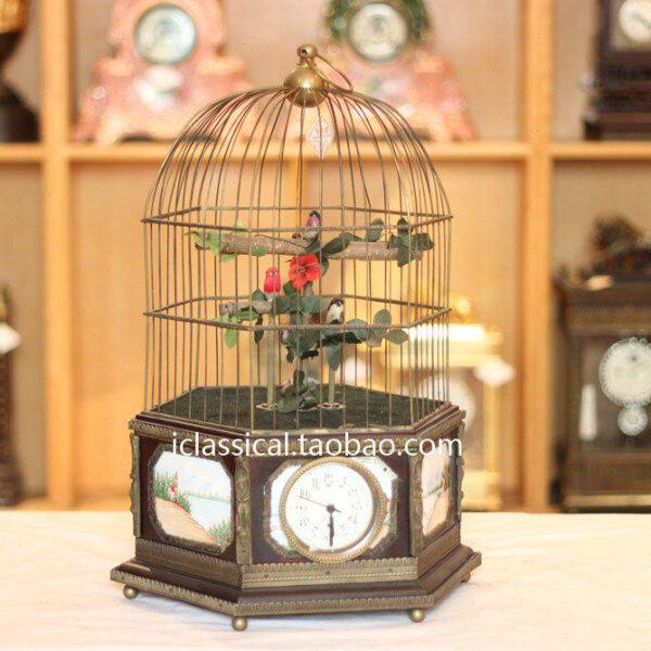 钟表 仿古钟 表 古典钟 表 工艺摆设 欧式钟表 鸟鸣钟表