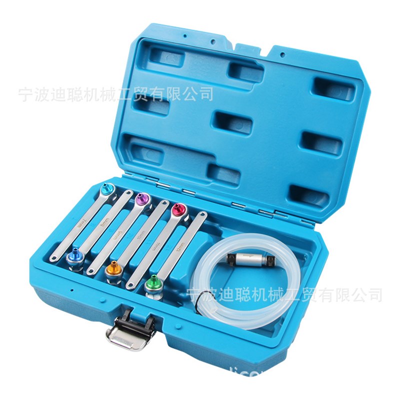 手动刹车油制动液更换扳手7/8/9/10/11/12mm刹车放油扳手汽保工具