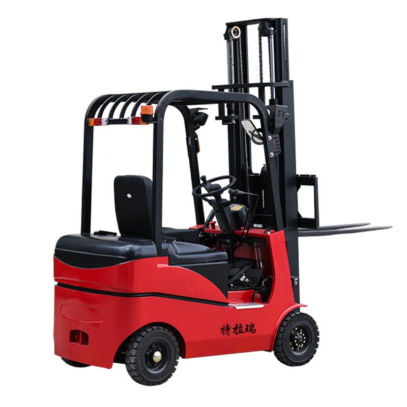 四轮座驾式电动叉车2吨吨液压升高车小型堆高堆垛搬运装卸车