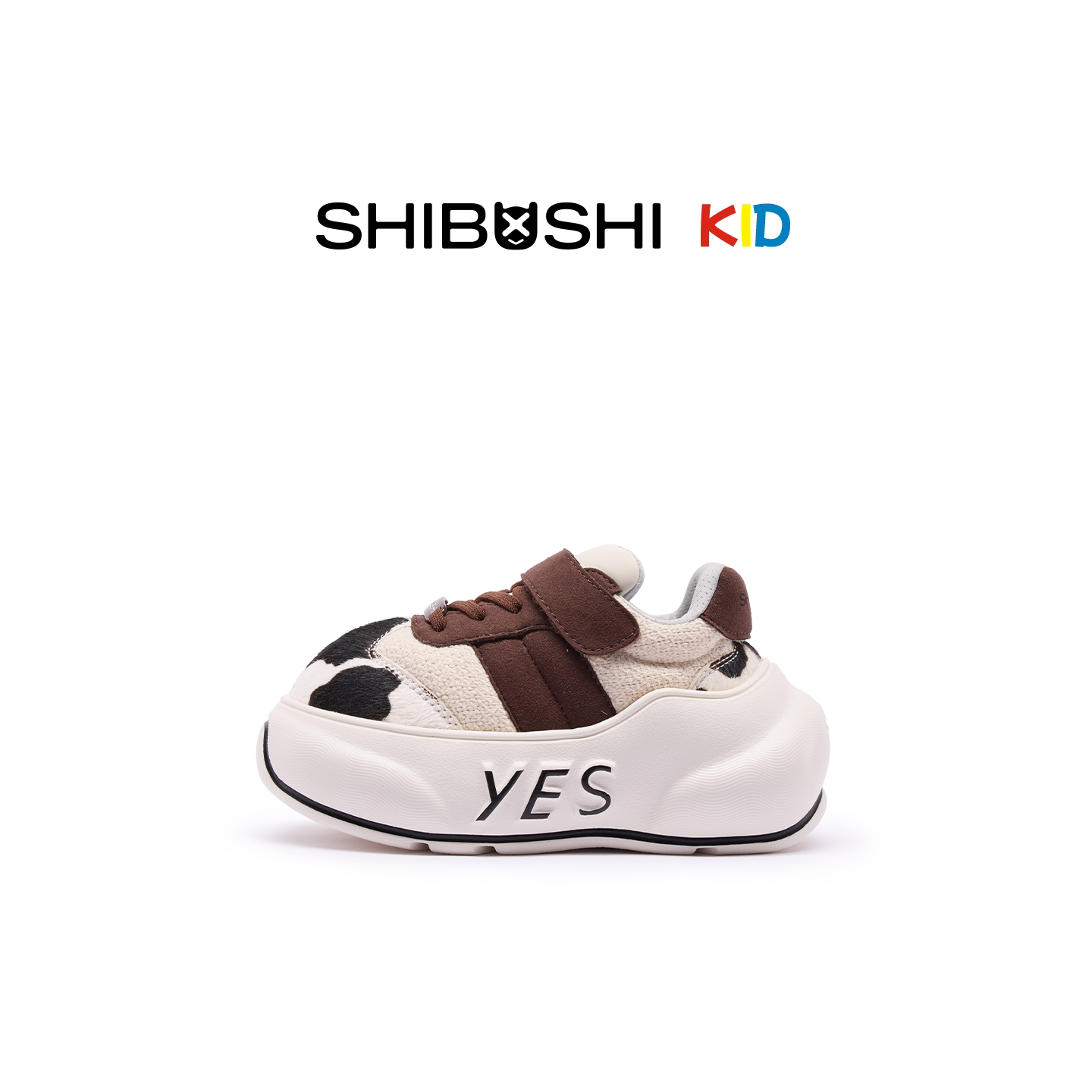 是不是SHIBUSHI童鞋奶牛墩墩休闲
